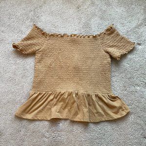 Flowy/Fitted Blouse Burnt orange